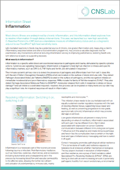 Inflammation Information Sheet